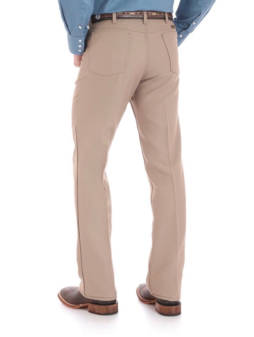 wrangler polyester dress pants Wrancher Jeans (82BK) plaid or print WRANGLER WRANCHER DRESS POLYESTER KHAKI