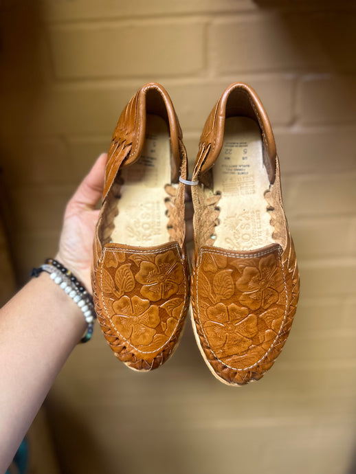 La Rosa Cincelado Morena Huaraches DF