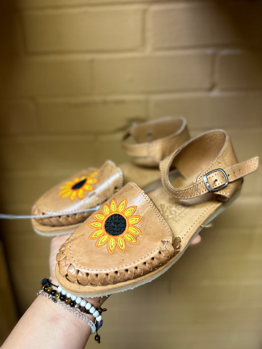 La Rosa Girasoles Nuevo Huaraches DF Strap