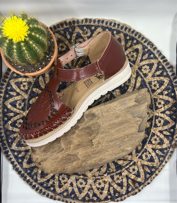 La Rosa Cincelado Shedron Laser Huaraches