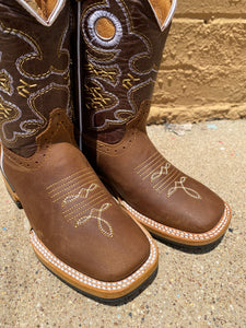 #53 Tang Denver Square Toe Boots