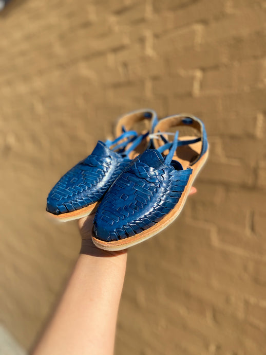 Azul Laced Huaraches