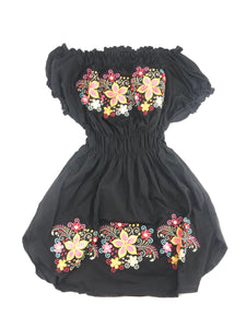 off the shoulder mexican dress Women Floral Embroidered Long Maxi Dress Summer Beach Party Cinco de Mayo Dresses Black S at Amazon Women's Clothing store this bohemian embroidered Mexican dress is beautifully and elegantly crafted with exquisite embroidery Off The Shoulder Mexican Girl
