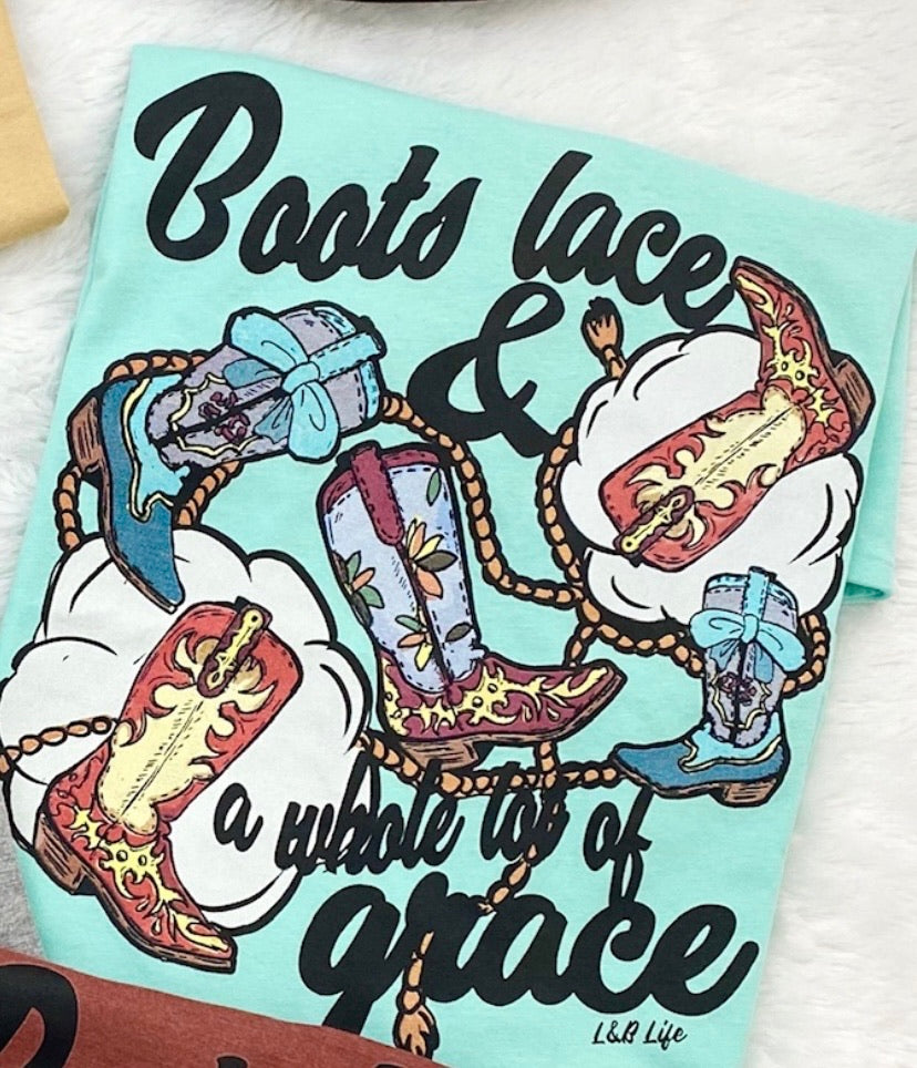 Boots Grace Graphic Tee