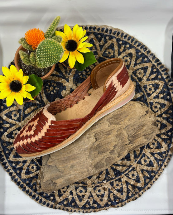 La Rosa Shedron Hueso Normal Huaraches