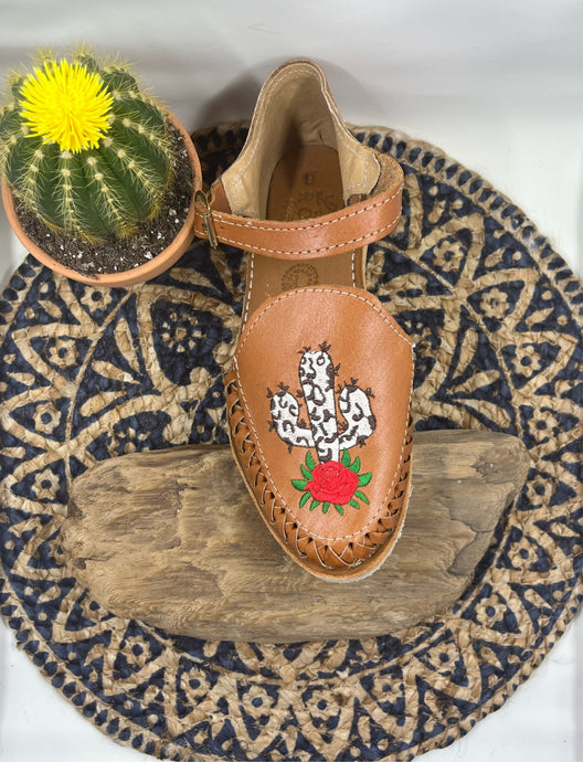 Cactus Rose Huaraches
