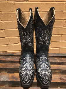 #154 Black Women’s Vaquera/Western Boots