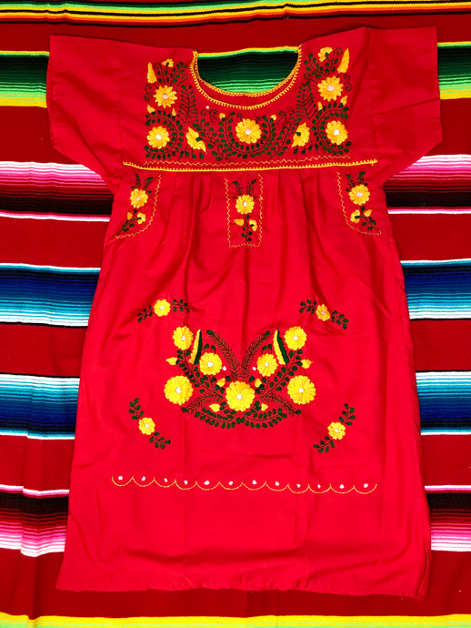 Red Puebla Short Medium