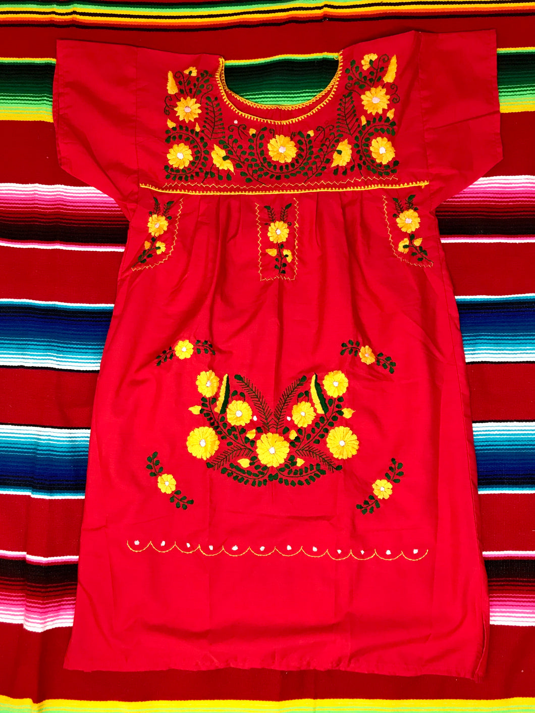 Red Puebla Short Medium