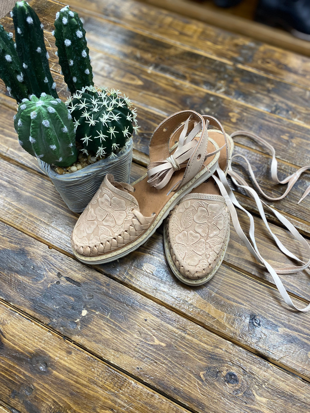 Huaraches rosa sales