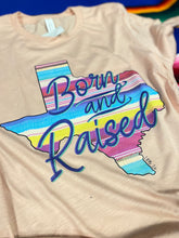 Born & Raised Texas Graphic Tee