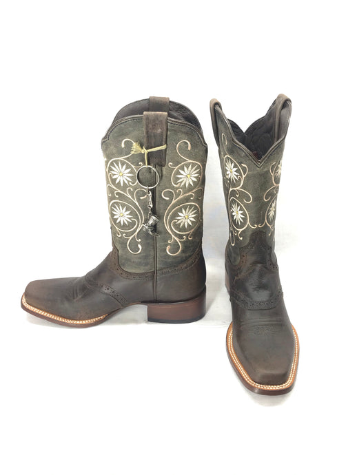 #12 MEA047A Caborca Women's Square Toe/Rodeo