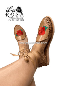 La Rosa Laced Huaraches