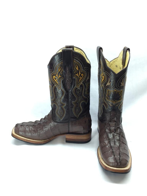 #92 Cocodrilo Tail Print Brown D Leon Men’s Rodeo